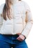 CAMPERA PUFFER ELI S-XL CRUDO