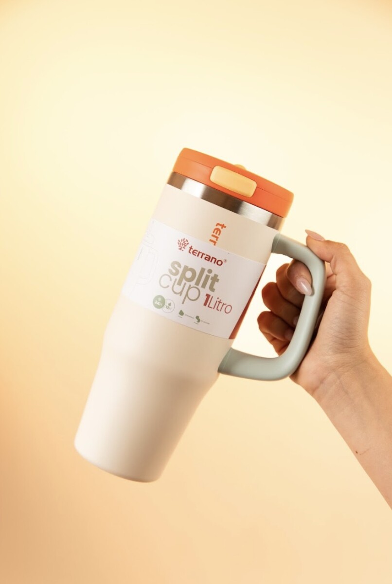 VASO SPLIT CUP 1.0 LT - Beige 