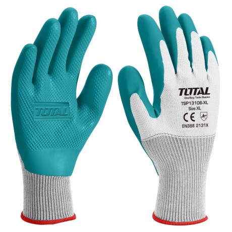 GUANTES TACTILES CON PALMA RECUBIERTA DE NITRILO , TALLA XL. MARCA EMTOP