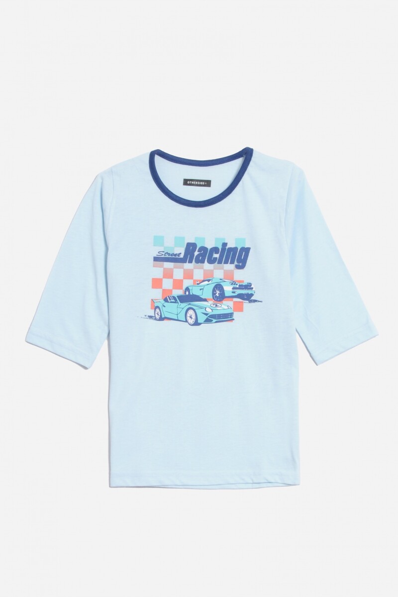 Pijama Racing - Azul marino 