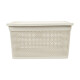 Caja simil ratán 15 lts BEIGE