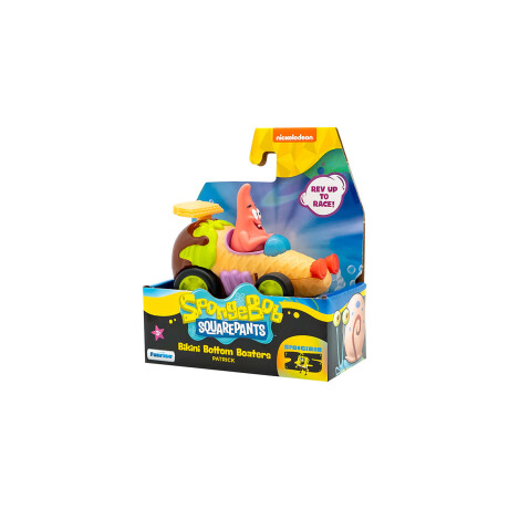 Figuras Bob Esponja en auto Patricio Estrella