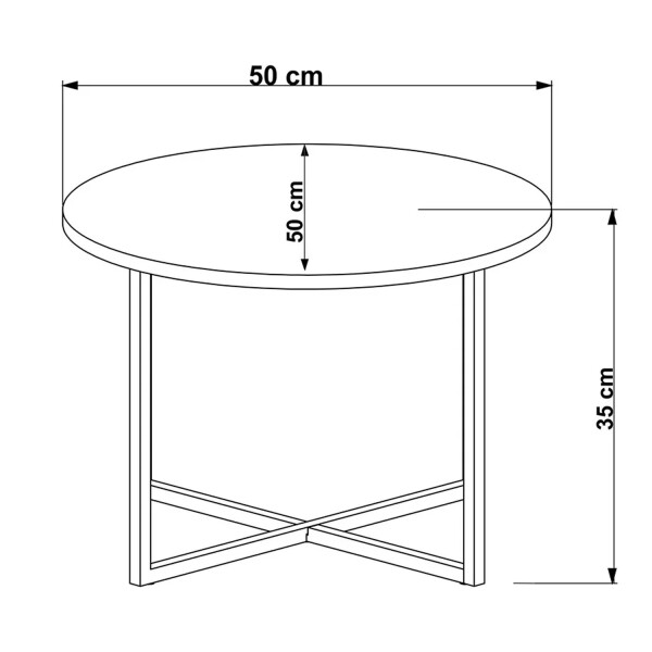 Mesa De Centro Circa Alta Unsi Hierro Madera MESA DE CENTRO CIRCA ALTA