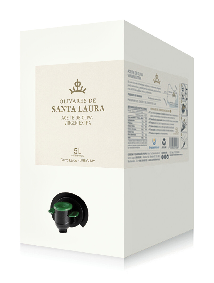 Aceite Extra Virgen Olivares de Santa Laura 5 Lts Bag in Box 