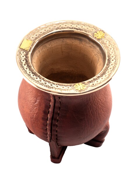 Mate de Alpaca y Bronce H4