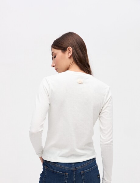 Remera Tisha Off white