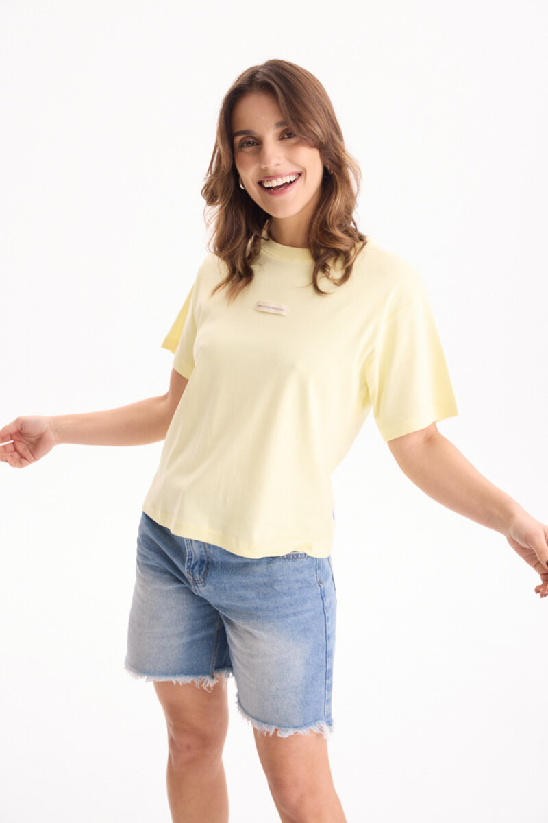 Remera Aura Amarillo