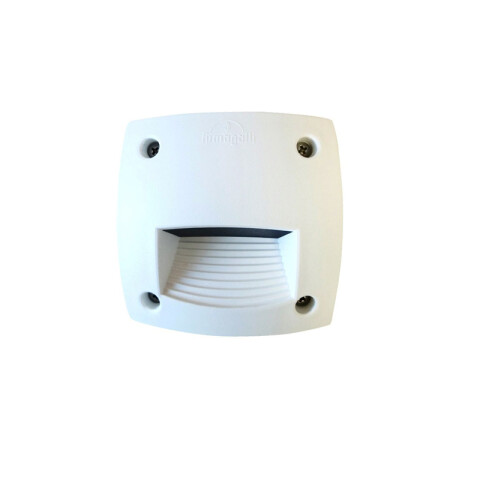 Luminaria de embutir LED cuadrada blca IP66 115mm FL0336X