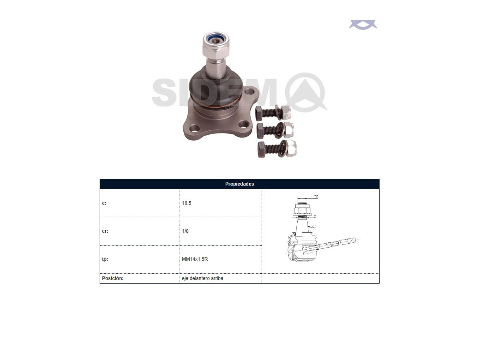 Rotula Del Mitsubishi L200 96-06 Der/Izq 