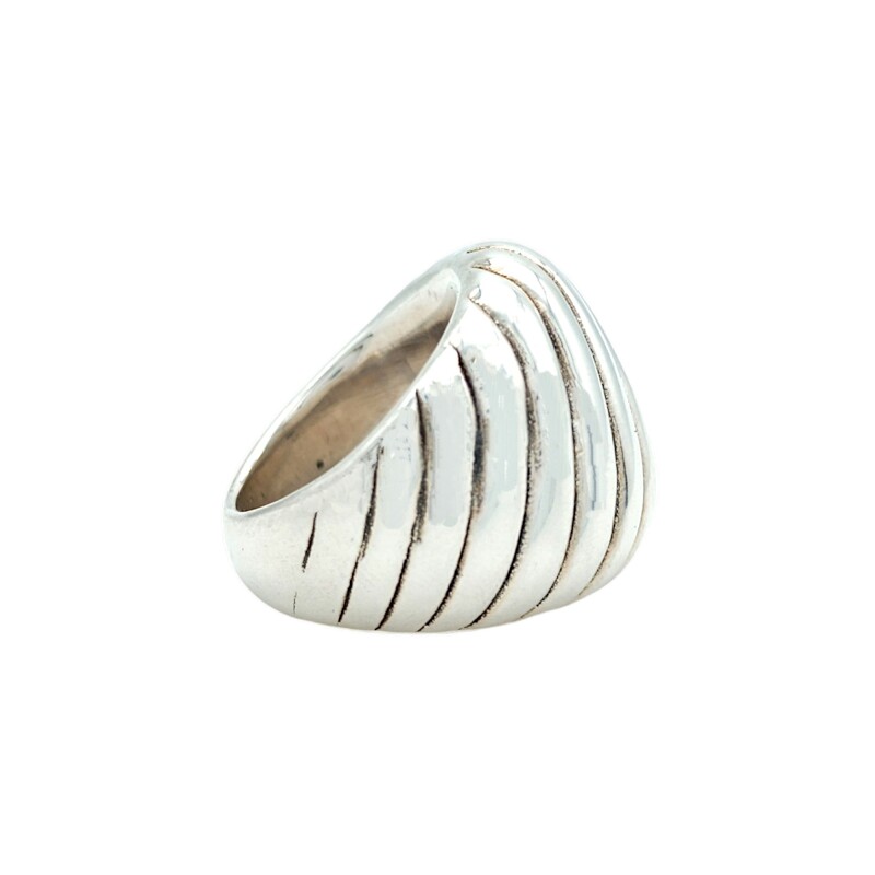 Anillo Cúpula-Plata 925 Inflada-Sin Piedra-AN3136 sinpiedra