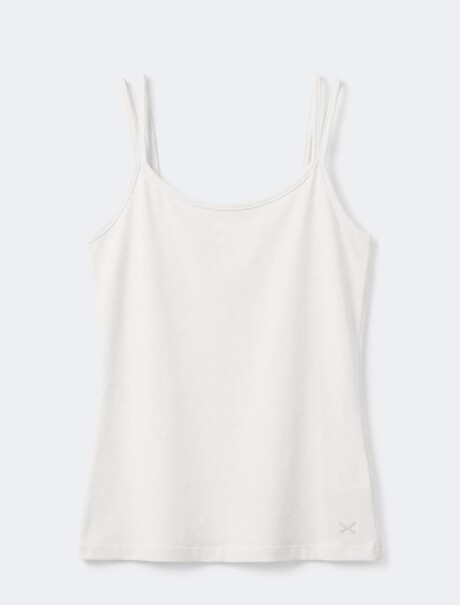 MUSCULOSA BÁSICA BLANCO