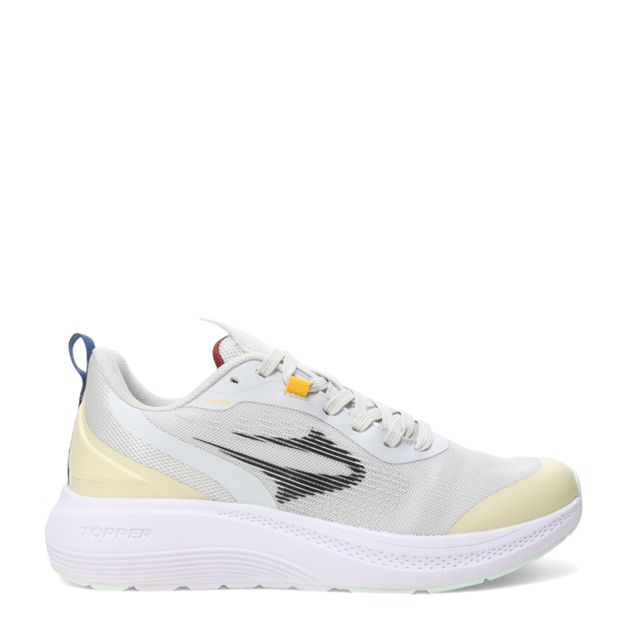 Championes de Mujer Topper Stance 6 Gris - Beige