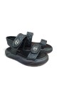 SANDALIA KIDS BIGBUG 2 VELCROS BI258 Negro