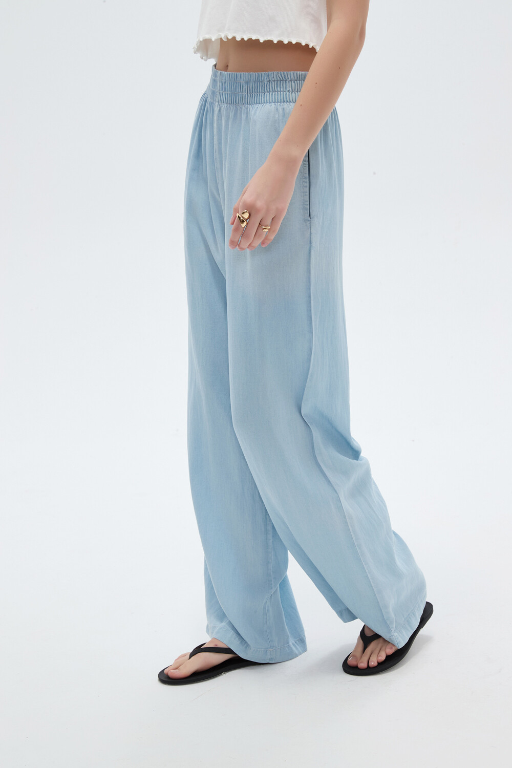 Pantalon Delfin Celeste