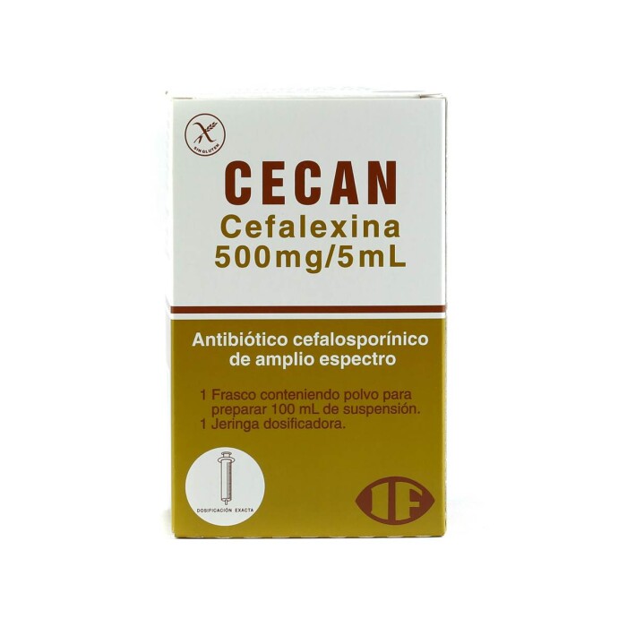 CECAN 500 MG. SUSP. FRASCO X 100 ML. única