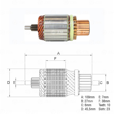 BOBINA ALTERNADOR ARRANQUE CHEVROLET CORSA MERIVA 23D 10E 109L D. REMY=IVM.02361 ZM BOBINA ALTERNADOR ARRANQUE CHEVROLET CORSA MERIVA 23D 10E 109L D. REMY=IVM.02361 ZM