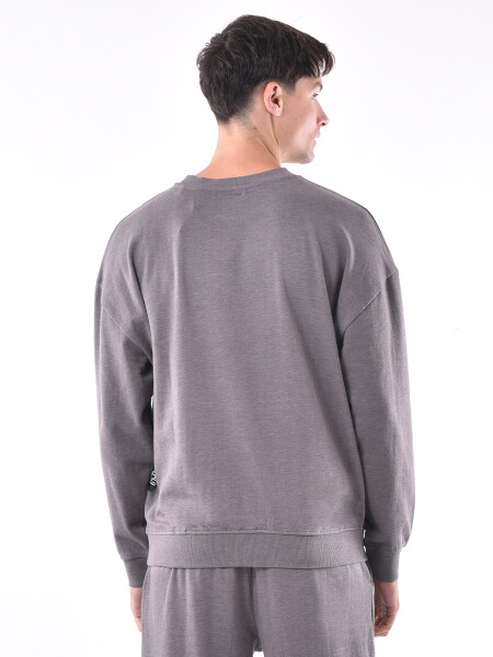 BUZO LAUTARO GRIS OSCURO