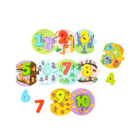 tooky toy puzzle con numeros 20 pzs tooky toy puzzle con numeros 20 pzs