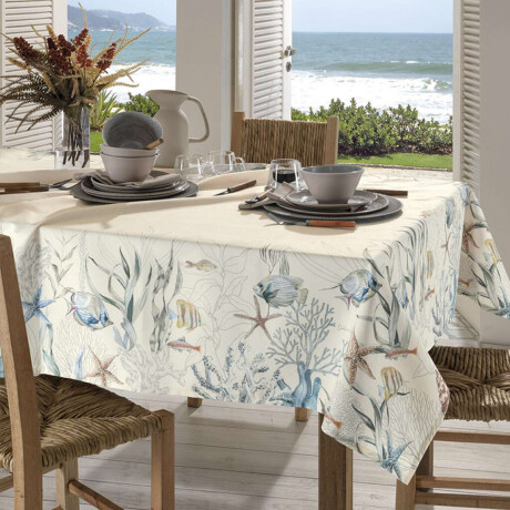 Mantel Rectangular Renova Dohler 160 x 270 cm Marina