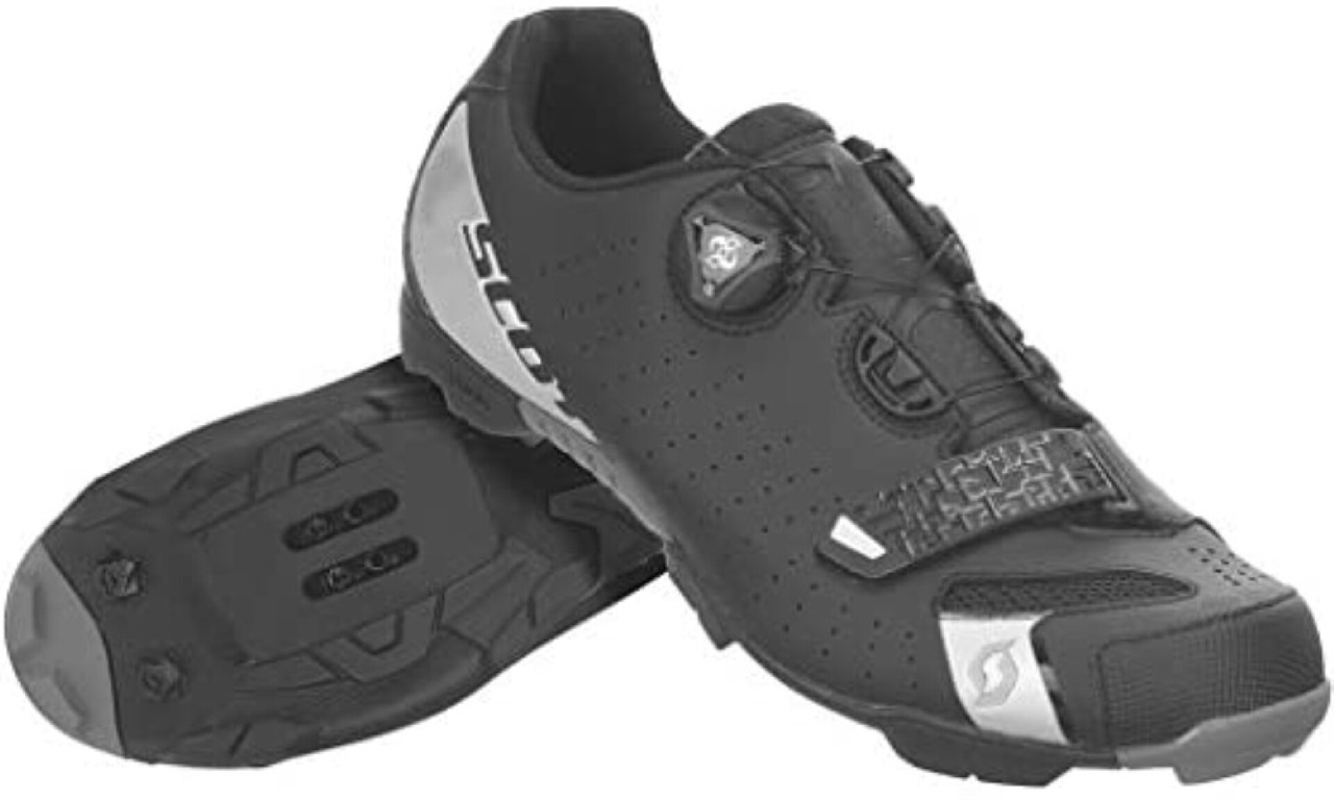 Zapatillas Scott Mtb Comp Boa Dama - Negro/gris 