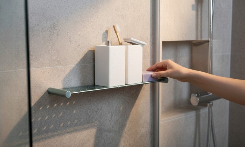 Estante para ducha KU05 AGAVE 40052-35 Estante Para Ducha Ku05 Agave 40052-35