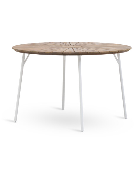 Mesa de jardín BASTRUP Ø120 mad dura/blanco Mesa de jardín BASTRUP Ø120 mad dura/blanco