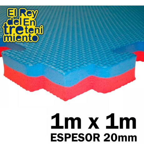 Pack X10 Piso Goma Eva Tatami Encastrable 1mx1mx2cm Gimnasio Negro / Gris