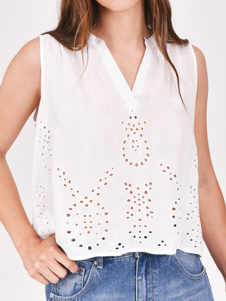 BLUSA MARINE BLANCO