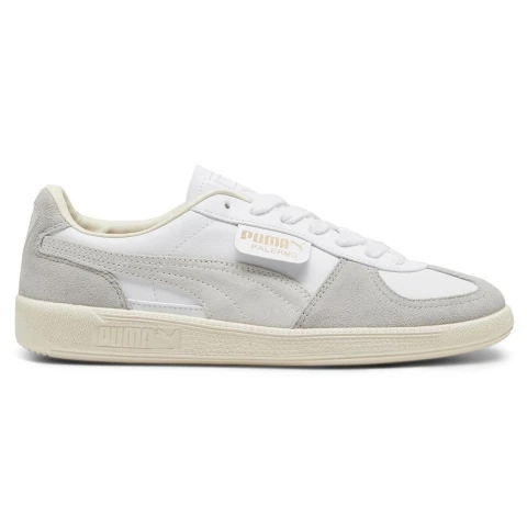 Palermo Lth - Unisex White Cool-Light Gray