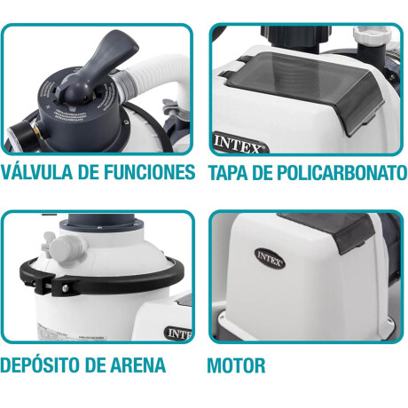 Bomba De Arena Para Piscina Intex 4500 L/h Bomba De Arena Para Piscina Intex 4500 L/h