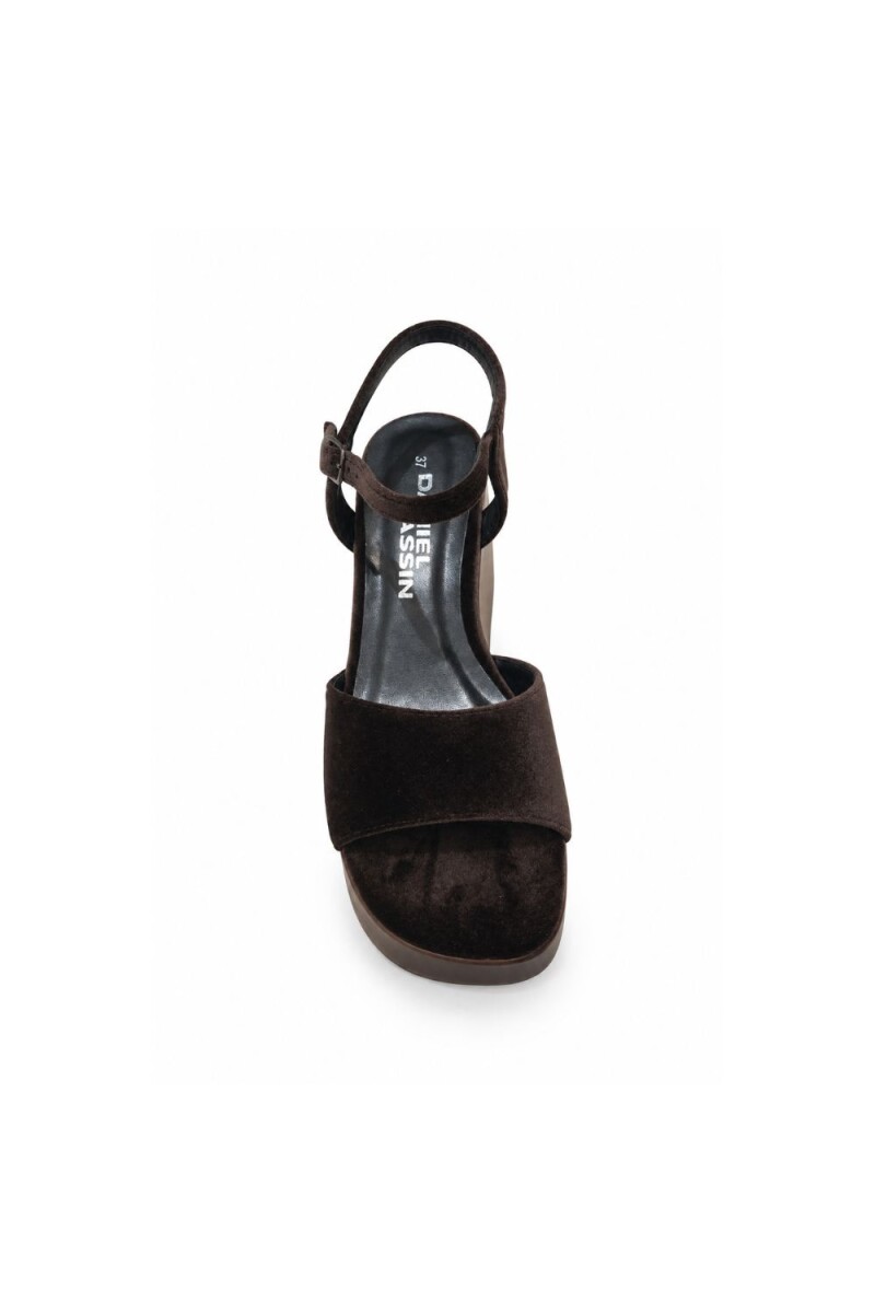 SANDALIA MECRA Chocolate
