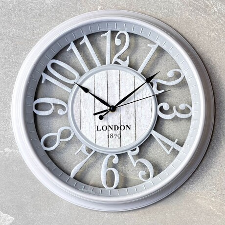 Reloj Pared Redondo London Grey Ø 40cm Reloj Pared Redondo London Grey Ø 40cm