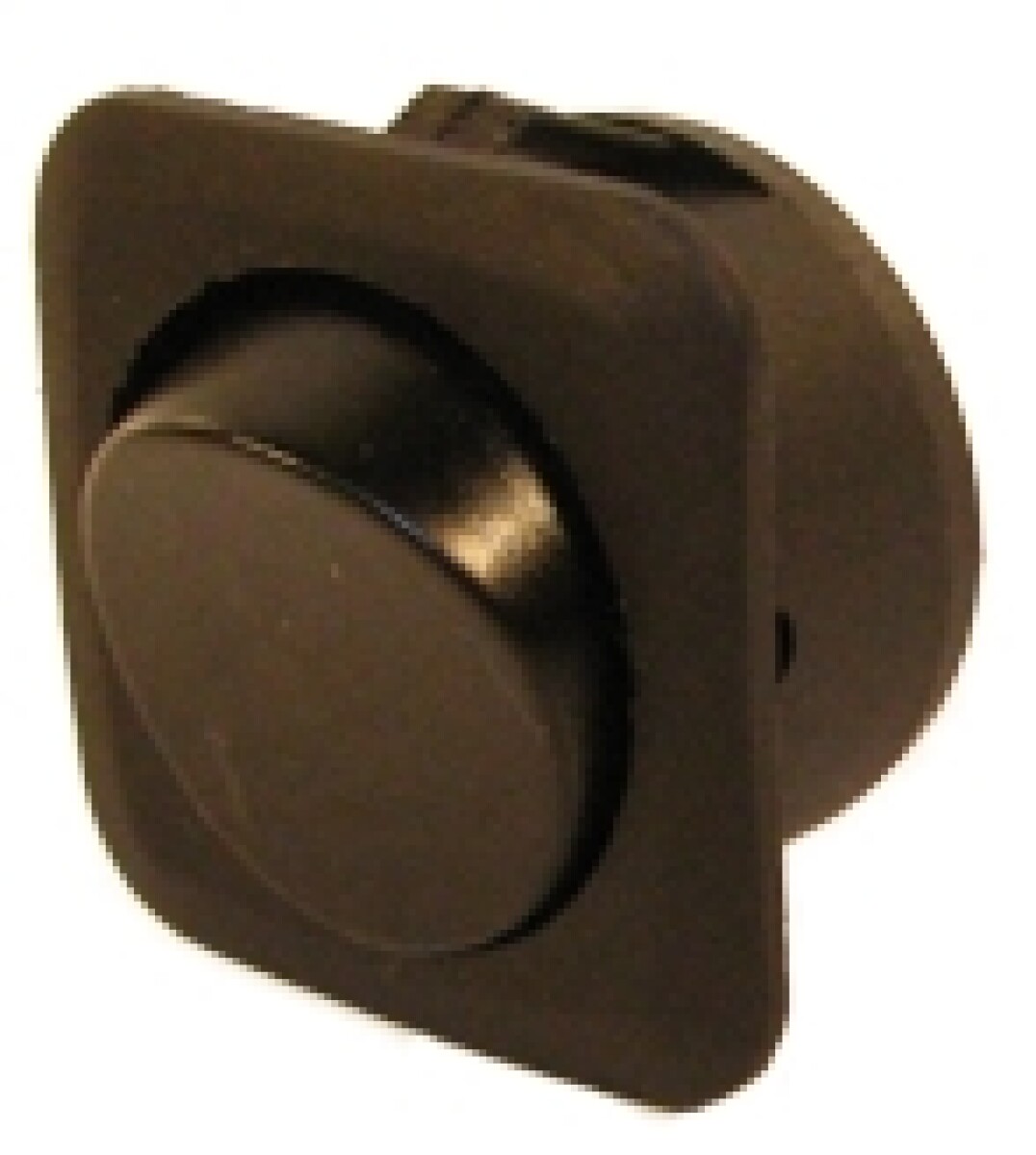 LLAVE BOTON TABLERO - CUADRADO CON LUZ NEGRO 25AMP DIAMETRO 26MM - 