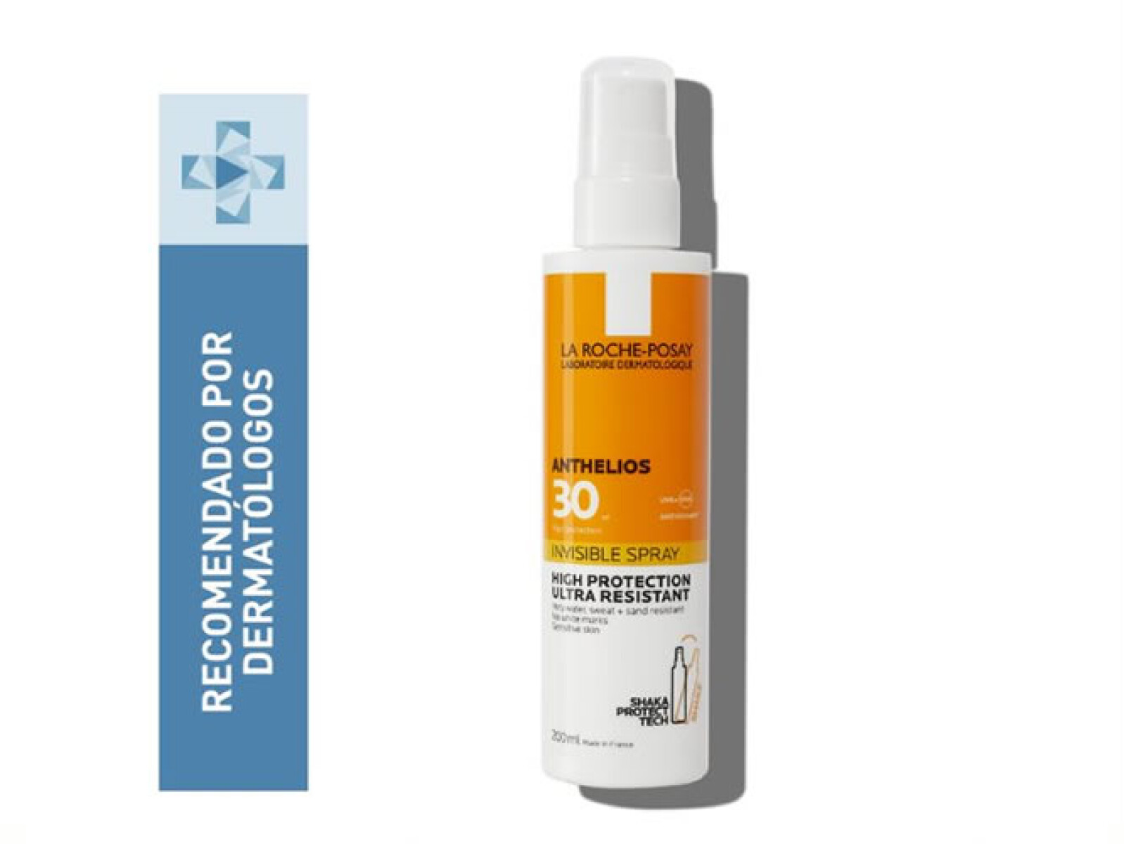 La Roche-Posay Anthelios SPF30 Spray Invisible 200ml | Protección Ligera y Duradera
