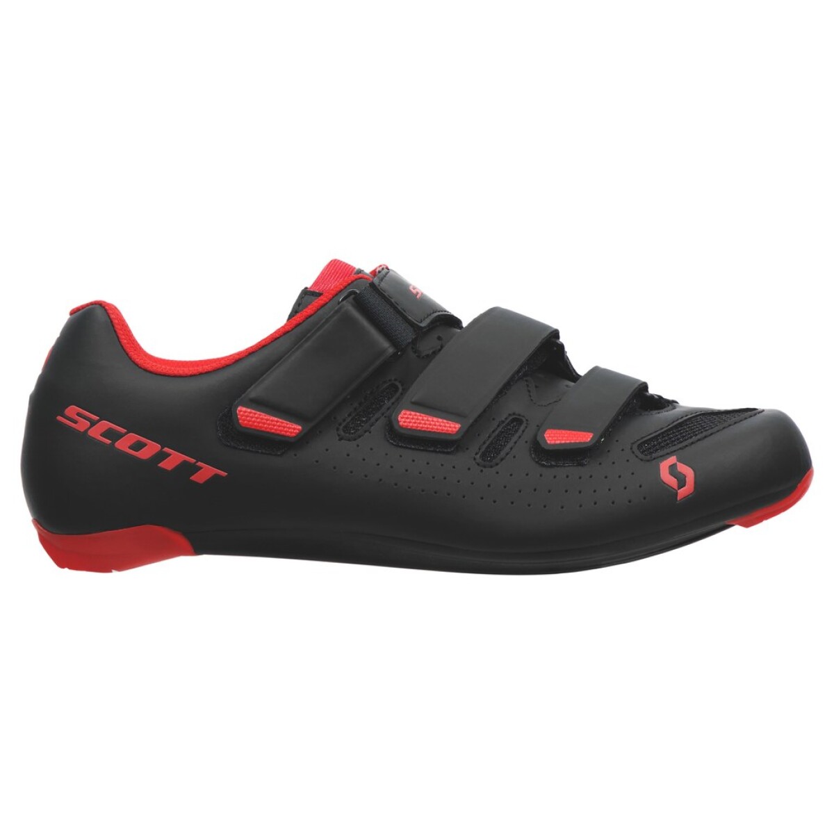 Zapatillas Scott Road Comp - Negro/rojo 