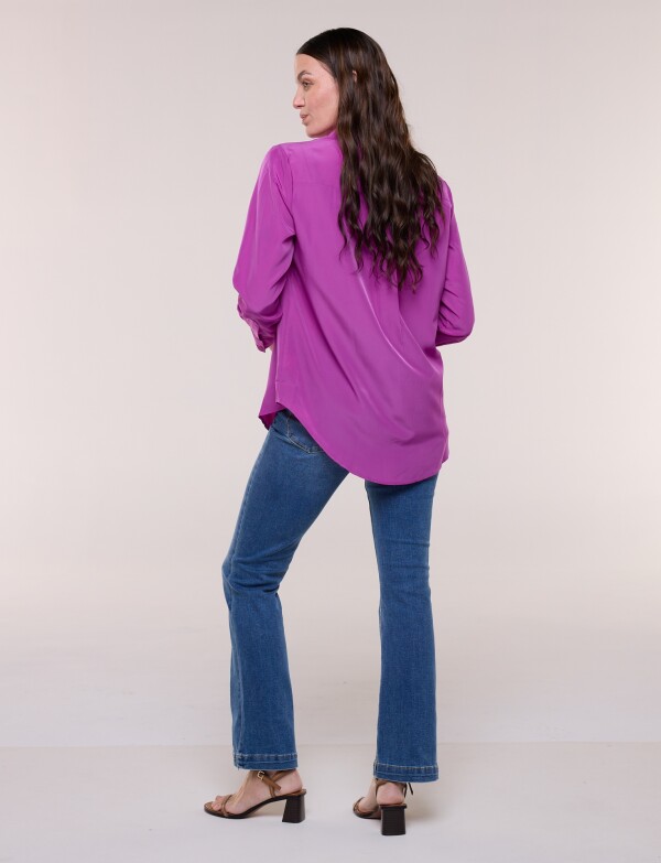 Camisa Satén VIOLETA
