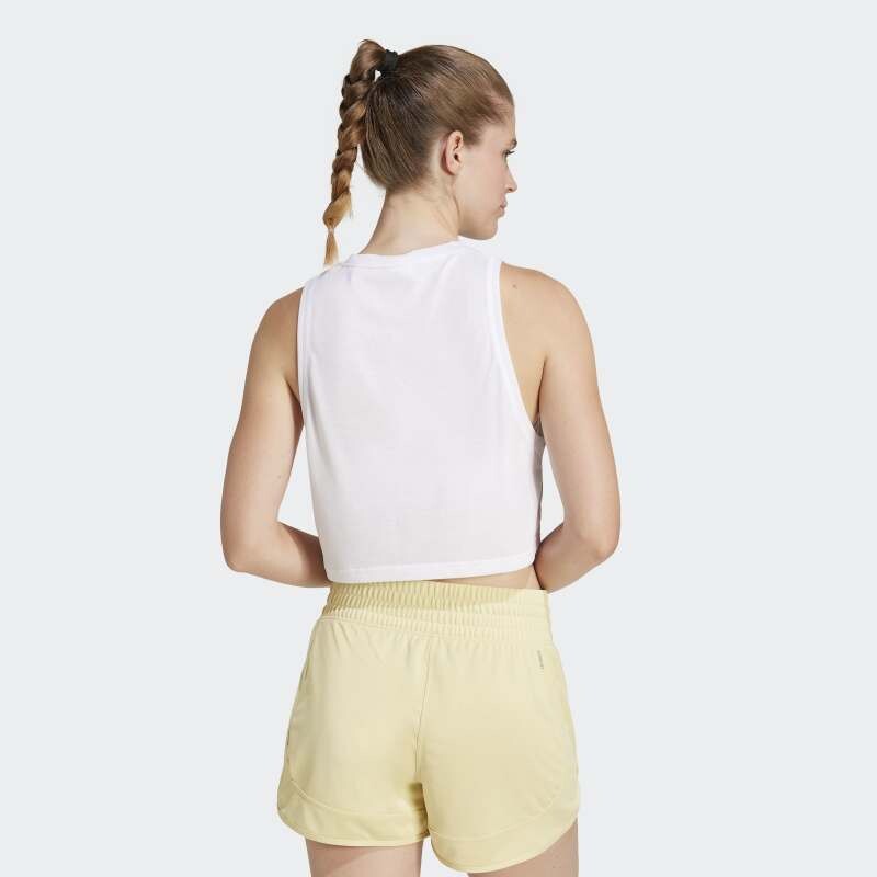 Musculosa Adidas Essentials Boxy Blanco