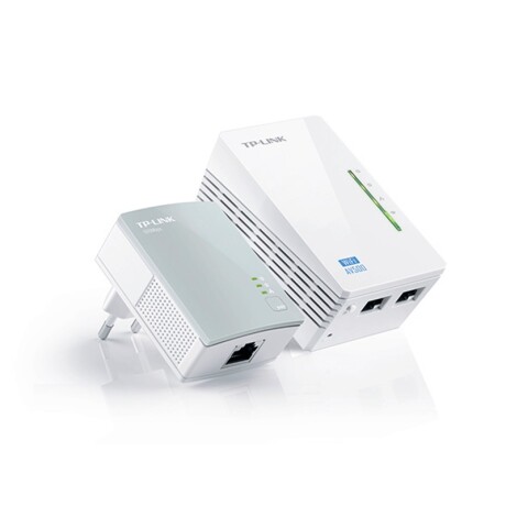 Extensor Powerline Tp-Link WiFi AV600-300 Mbps TL-WPA4220KIT Extensor Powerline Tp-Link WiFi AV600-300 Mbps TL-WPA4220KIT