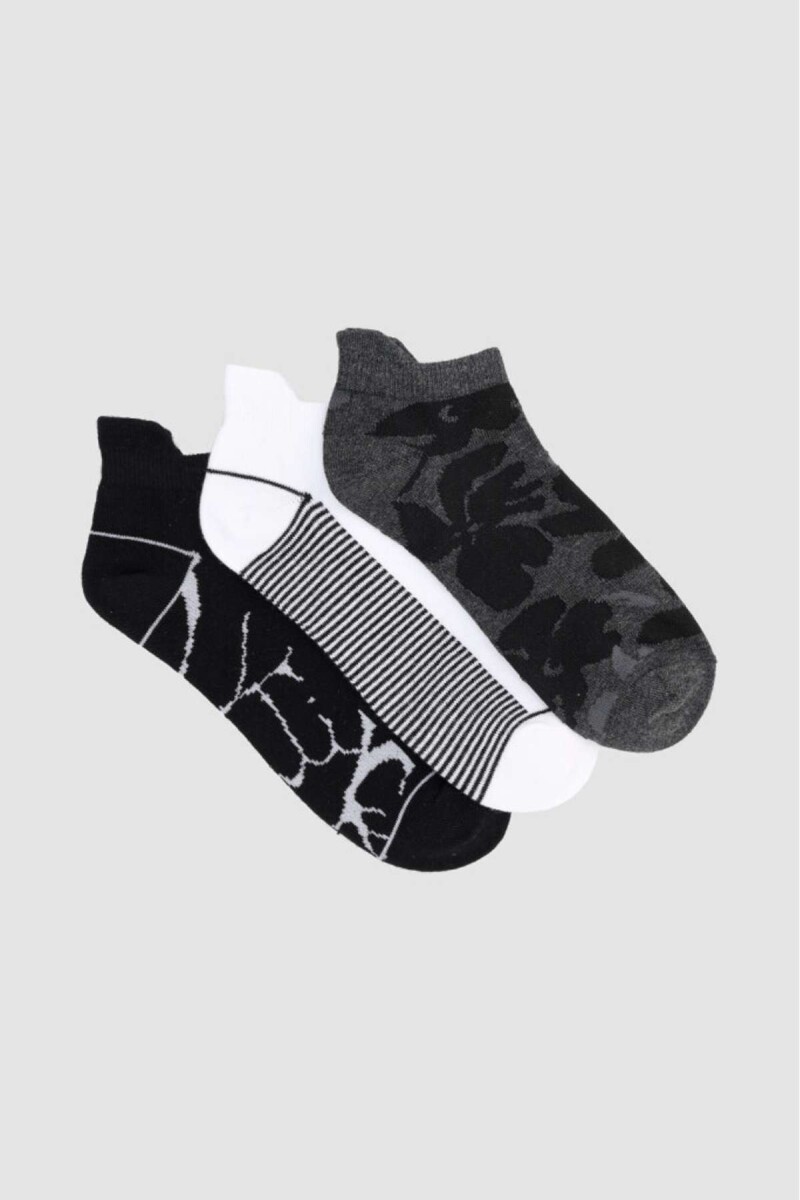 Pack x3 deportiva microfibra con diseño - Variante 41 