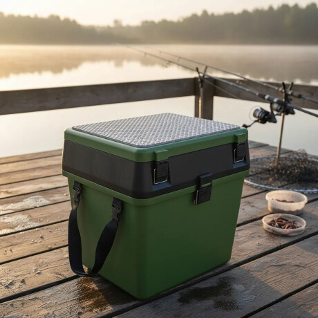 Caja Organizadora Multiusos Portátil Resistente Verde