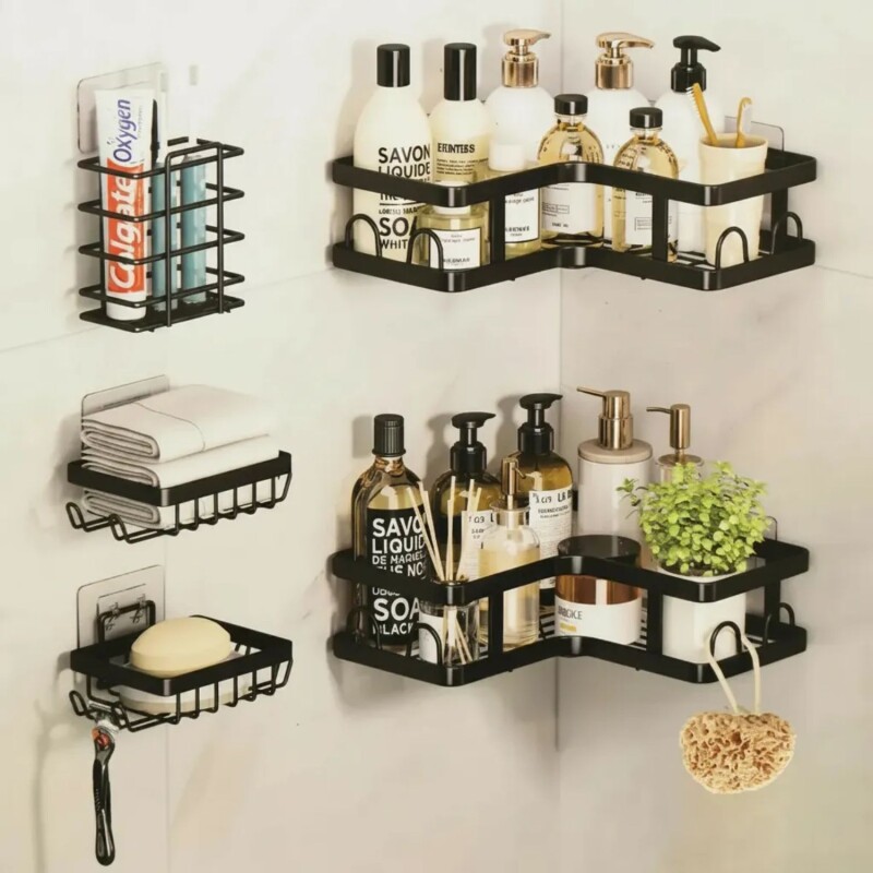 Set x 5 pzas Organizador De Baño o Cocina Esquinero Set x 5 pzas Organizador De Baño o Cocina Esquinero