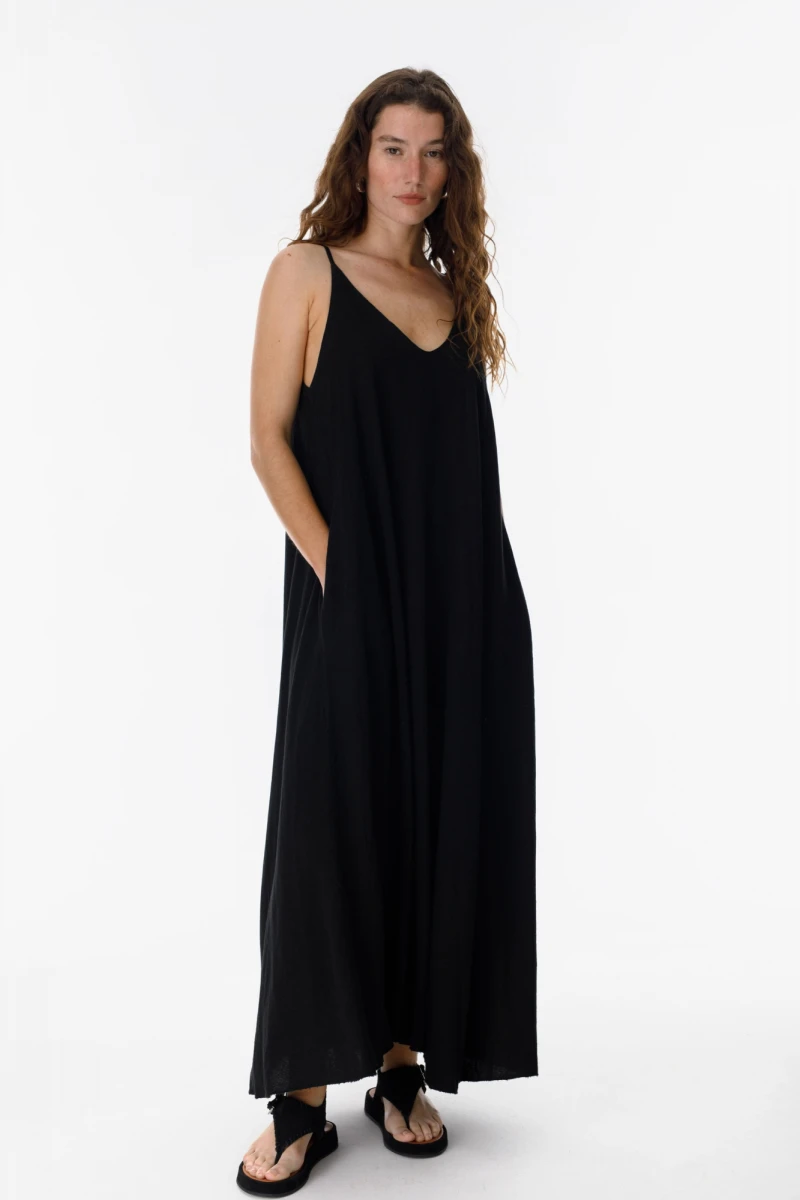 Vestido Sun negro talle unico