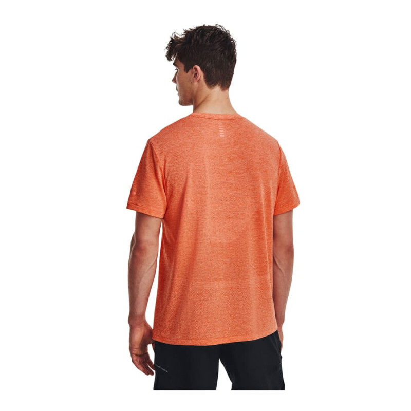 Remera Under Armour Seamless Stride de Hombre - 692-816556 Naranja