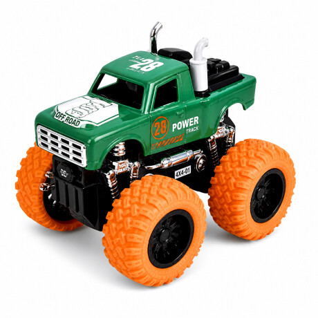 Camión Juguete 4x4 A Fricción Ruedas Grandes Todo Terreno Estilo 3