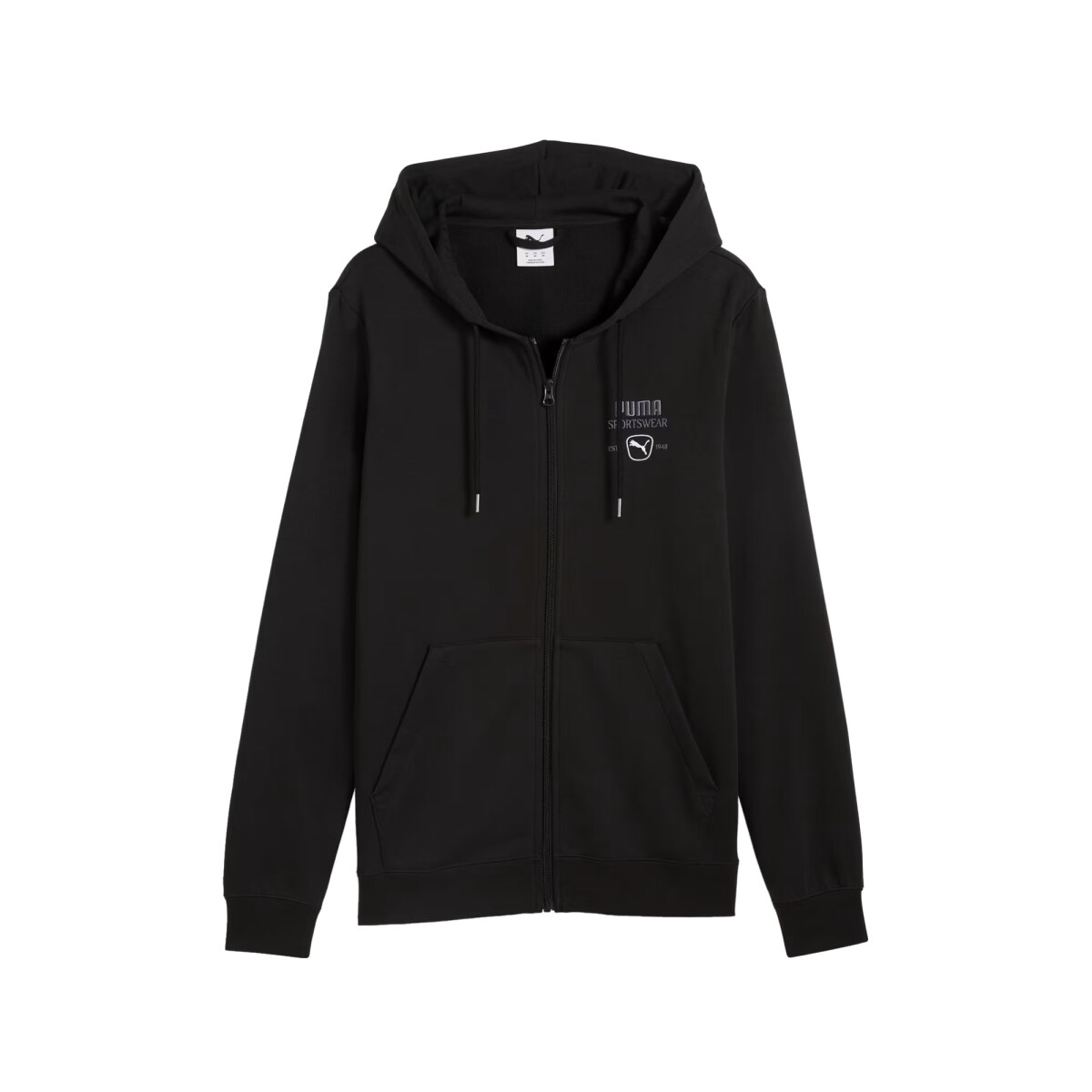 Campera Puma Class Graphic Full-Zip Hoodie - Black 