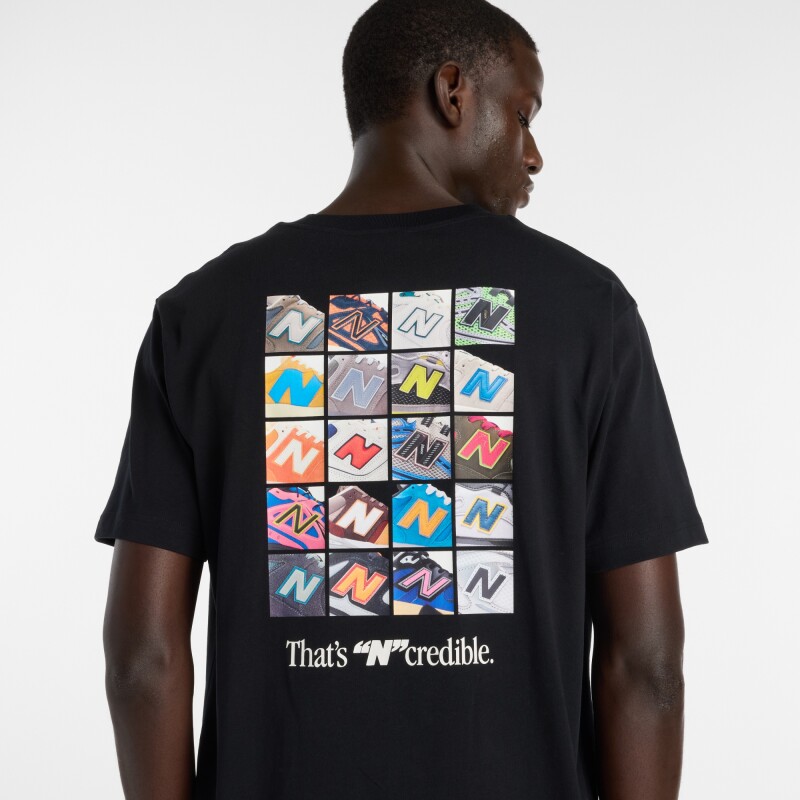 Remera New Balance de Hombre - - MT6161TQBK BLACK