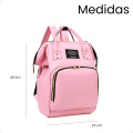 Bolso Mochila de PaÃ±ales Rosa