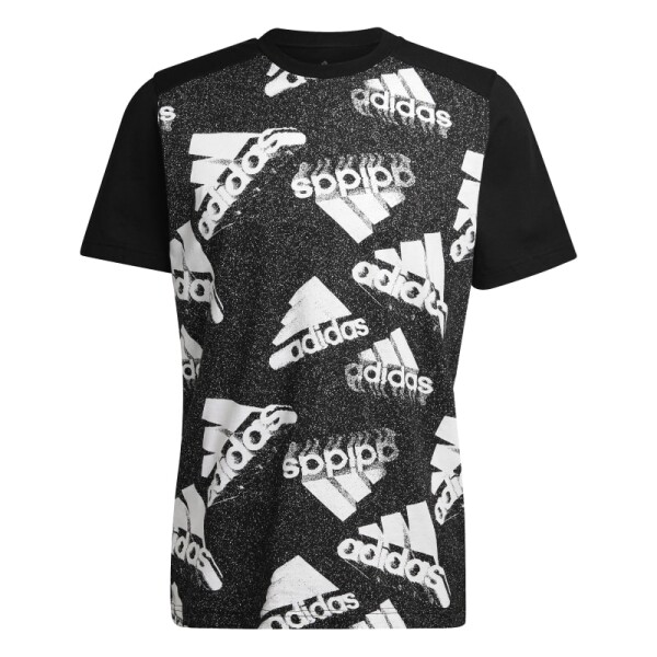 Remera Adidas Essentials BrandLove Logo Negro