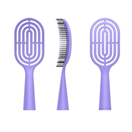 Cepillo de cabello violeta