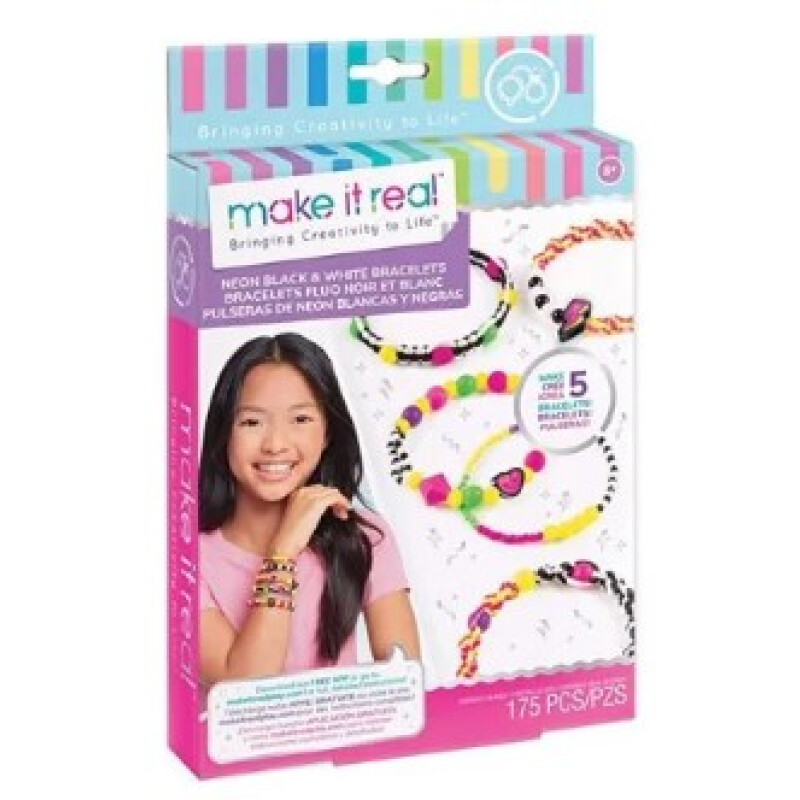 Set para crear pulseras neon Unica